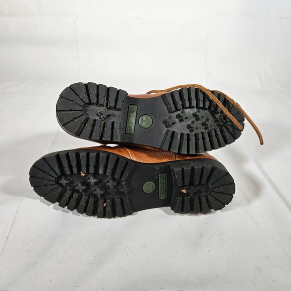 Timberland Brown Hiking Ankle Boots Women's Size 7.5 Leather - Picture 8 of 10